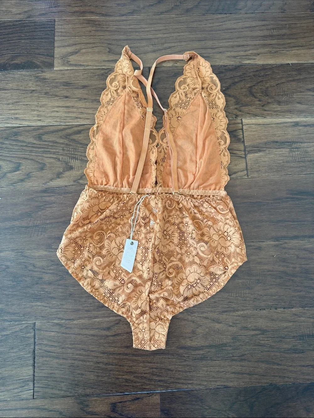 Comin’ in HAHT Bodysuit Brown Sugar